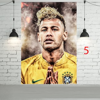 Decal dán tường cầu thủ Neymar Jr