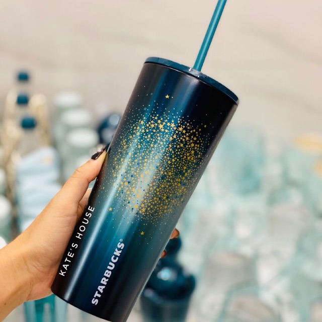 Ly inox bộ sưu tập Starbucks Skynight Korea 2020