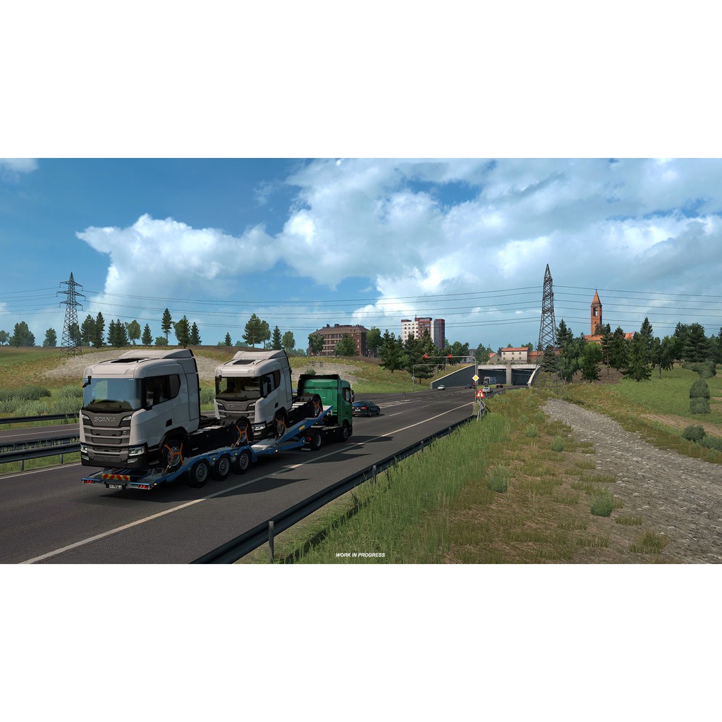 Mô Hình Xe Tải Euro Truck Simulator 2 Plus Road To The Black Sea (Game)