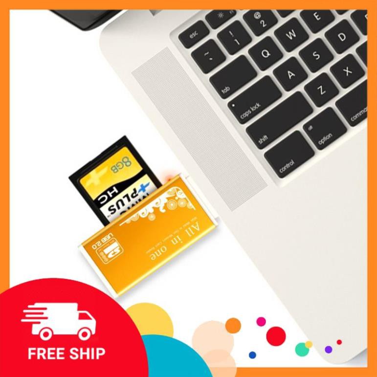 💥XẢ HÀNG💥 Đầu Đọc Thẻ All In One 4 Trong 1 Tiện Lợi | BigBuy360 - bigbuy360.vn