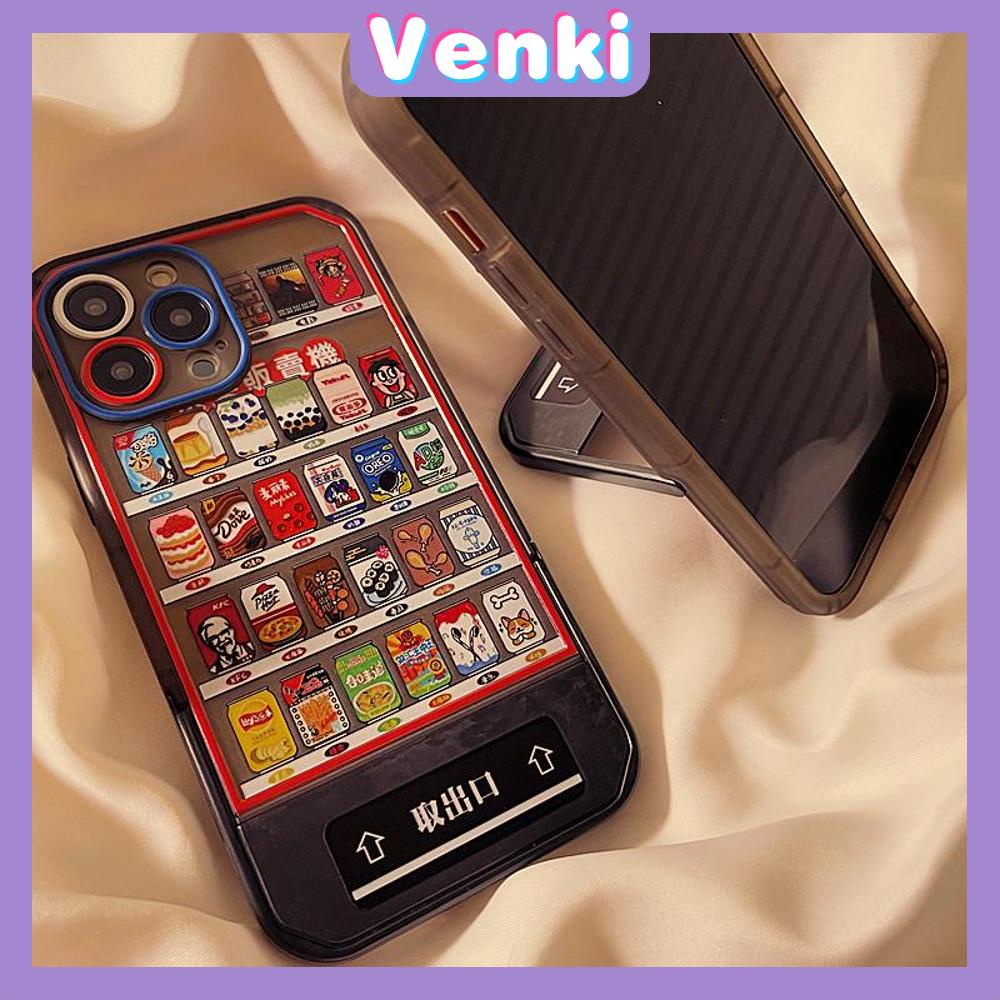 Ốp điện thoại silicon mềm có giá đỡ gập thích hợp cho iPhone 11 Pro Max 13 Pro Max 12 Pro Max 7Plus xr XS Max