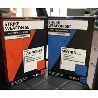 Mô hình Gundam  Moshow PoisonToys Sword + Launcher Weapon Package for 1/72 Aile Strike Gundam Metal Build MB
