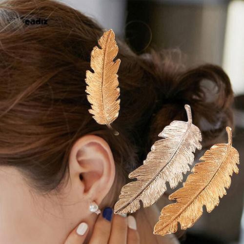 Trâm càng cua hình chiếc lá cổ điển cho nữ