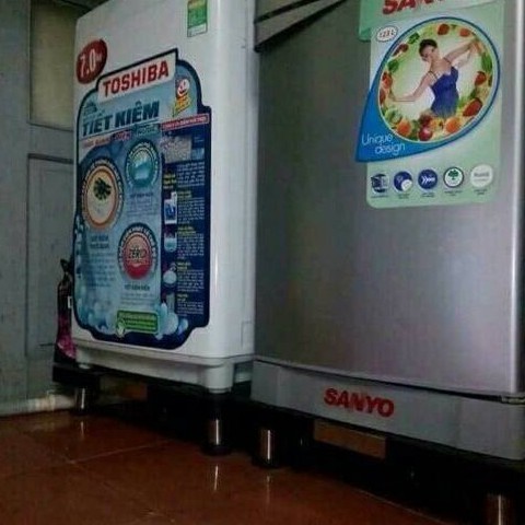 Kệ Kê Tủ Lạnh Máy Giặt Đa Năng Kệ Sắt
