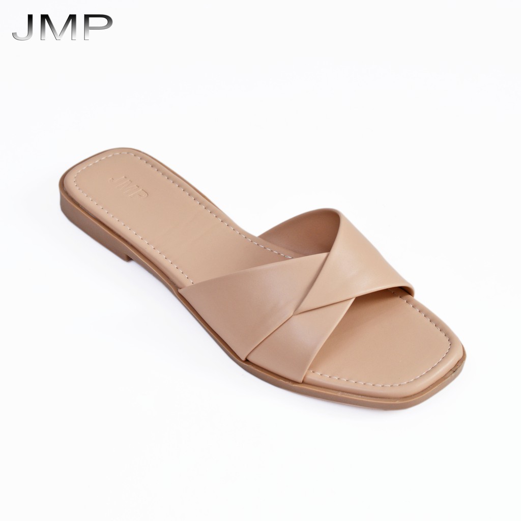 JMP - Dép thời trang quai chéo cao 1cm - DE45