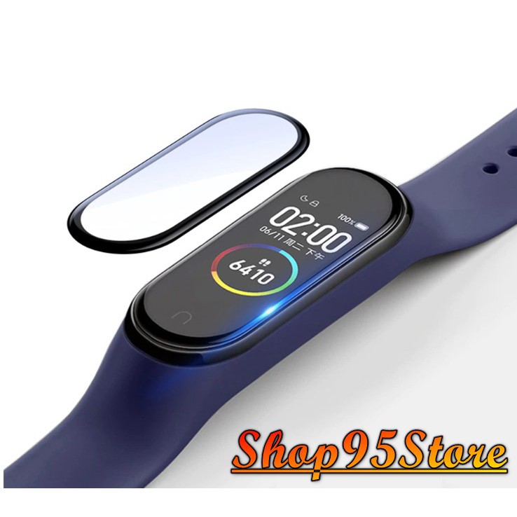 Dán 3D full màn chống xước cho Xiaomi Miband 4 , Miband 5