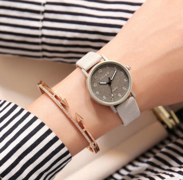 [GIÁ SỈ] ĐỒNG HỒ NỮ DÂY DA DOUKU KIM TUYẾN BÔNG TUYẾT CỰC ĐẸP NHIỀU MÀU | BigBuy360 - bigbuy360.vn