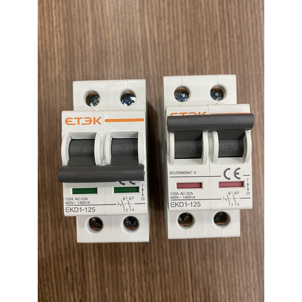Cầu dao CB đóng ngắt AC 125A ETEK