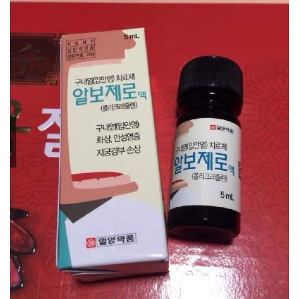 Thuốc nhiệt miệng Hàn Quốc