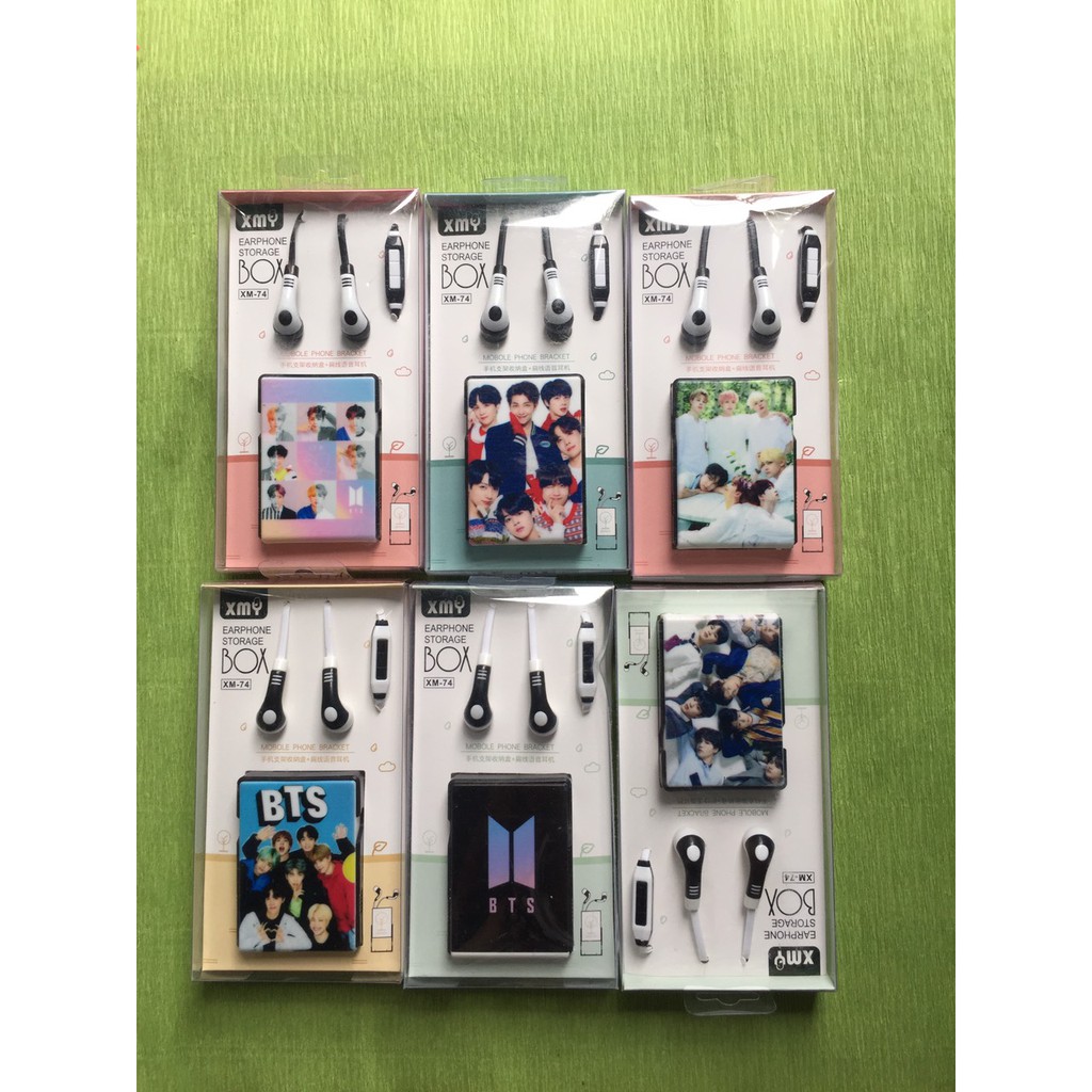 Tai phone BTS tai phone BT21 Tai nghe nhạc