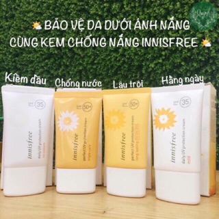 Kem chống nắng innisfree chính hãng Hàn Quốc