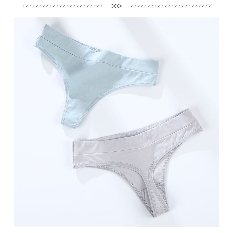 Quần Lót Lọt Khe Cotton Dáng Thể Thao