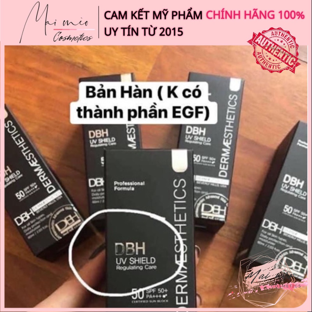 Kem chống nắng DBH ( EGF chất tăng trưởng biểu bì da )