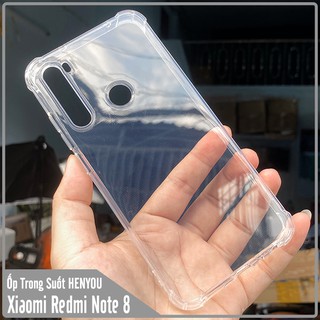 Ốp lưng Xiaomi Redmi Note 8 HENYOU Trong Suốt Chống Sốc