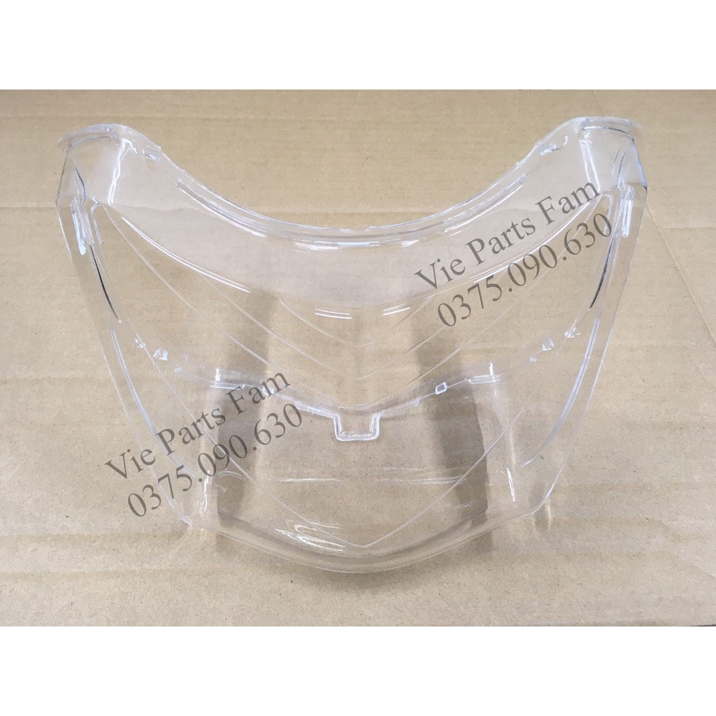 Mica Mặt Kính / Mặt Kiếng Đèn Pha Wave A100 / Wave cá 100 / Wave S100, Chất Liệu Bằng Mica Cao Cấp