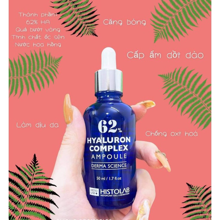 Tinh chất ampolue serum 62 Hyaluronic histolab