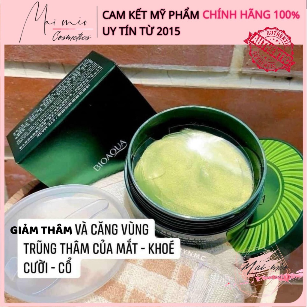 Mặt nạ mắt, mặt nạ môi bioaqua set 60 miếng | BigBuy360 - bigbuy360.vn