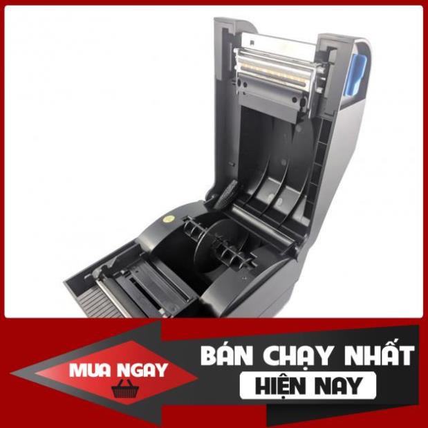 Máy in mã vạch, in tem nhiệt khổ 80mm (2 tem) Xprinter XP-365B - Hàng chính hãng