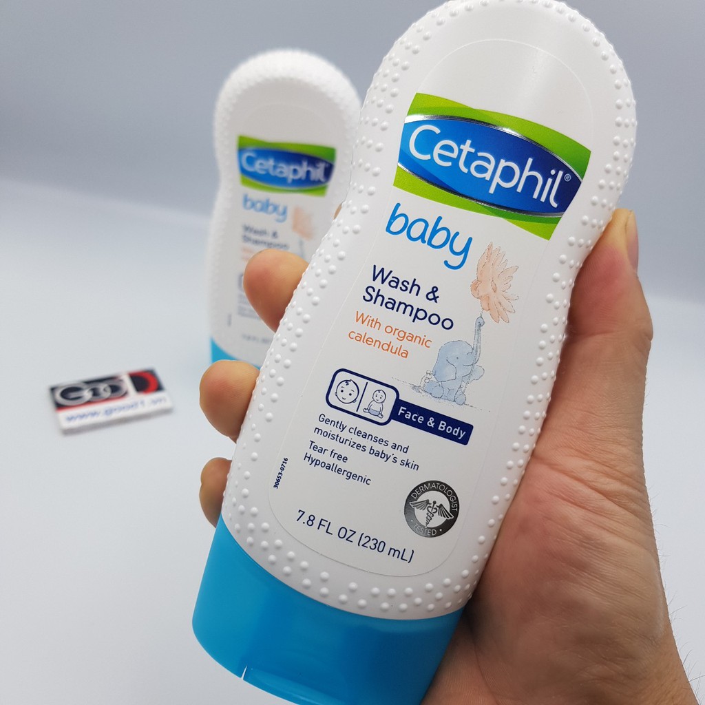 sữa tắm gội toàn thân cetaphil Baby