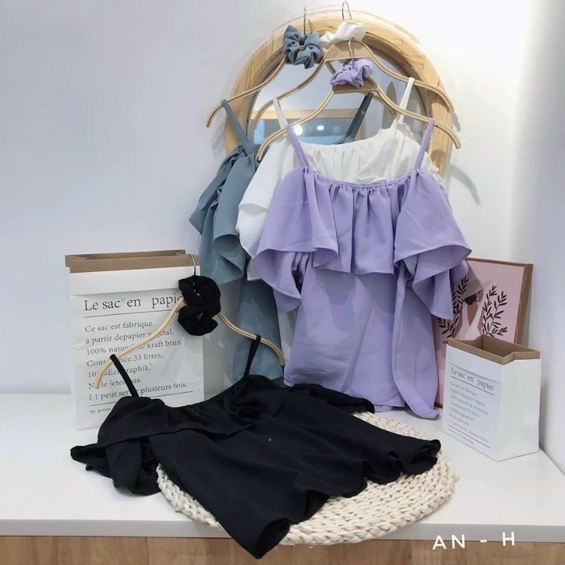 ÁO TRỄ VAI BÈO NGỰC