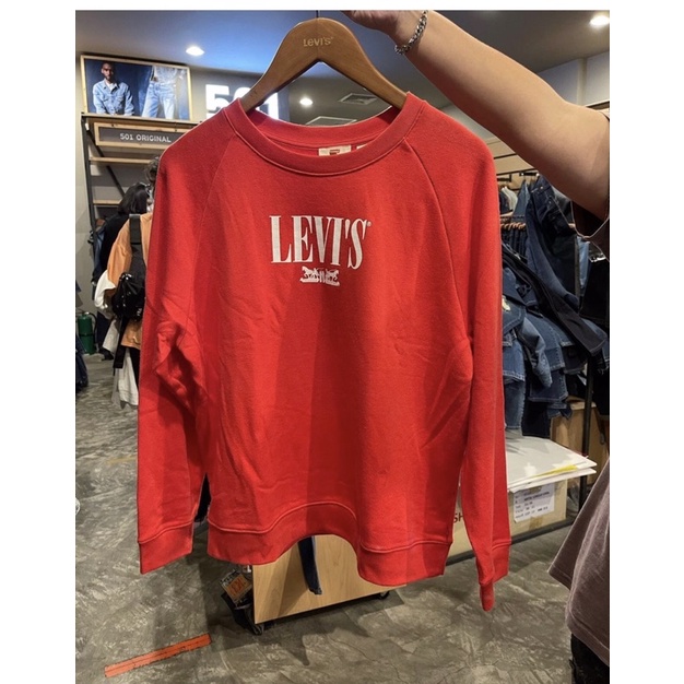 Áo len dài tay Levi Authentic 1990 Nhãn Size L Ngực 40-44