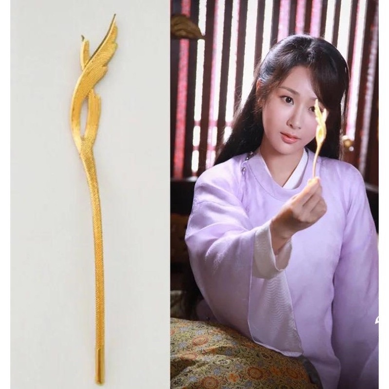 Trâm cài tóc hoàng đế phượng linh hương mật tựa khói sương có sẵn dùng làm phụ kiện quà tặng