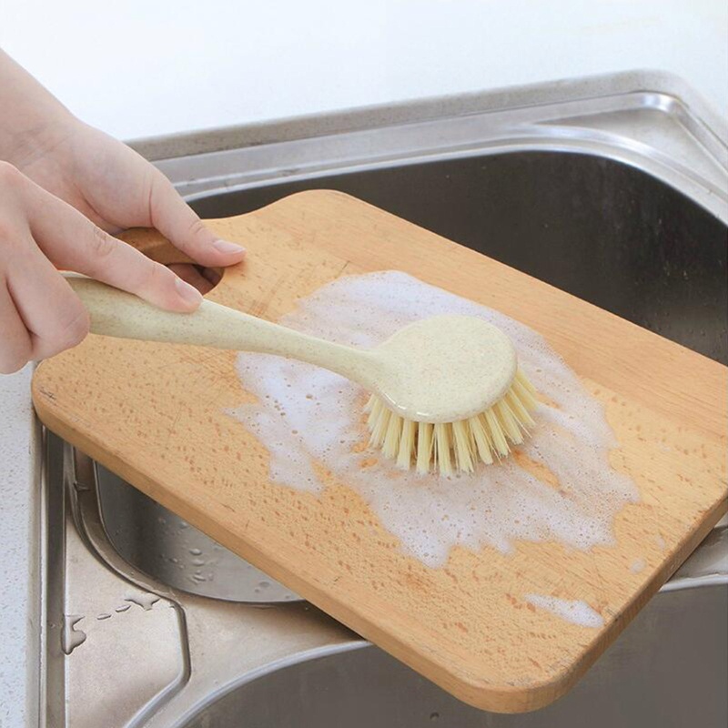 Bàn Chải Vệ Sinh Nhà Bếp Cán Dài Tiện Dụng