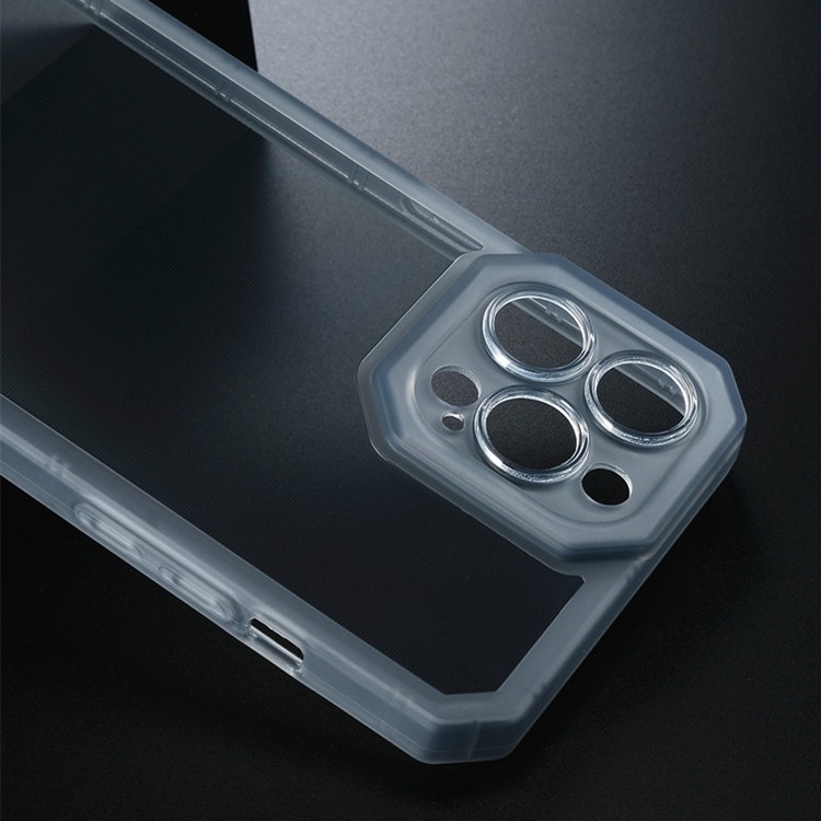 Ốp Lưng Silicon TPU trong suốt GOR ARMOR cho iPhone 13 Mini / 13 / 13 Pro / 13 Pro Max - Hàng Chính Hãng
