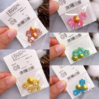 🐾ĐỒ NAIL🐾 Đá đính móng túi 5v - Mã AB.LG - Đá khối chân vàng size to