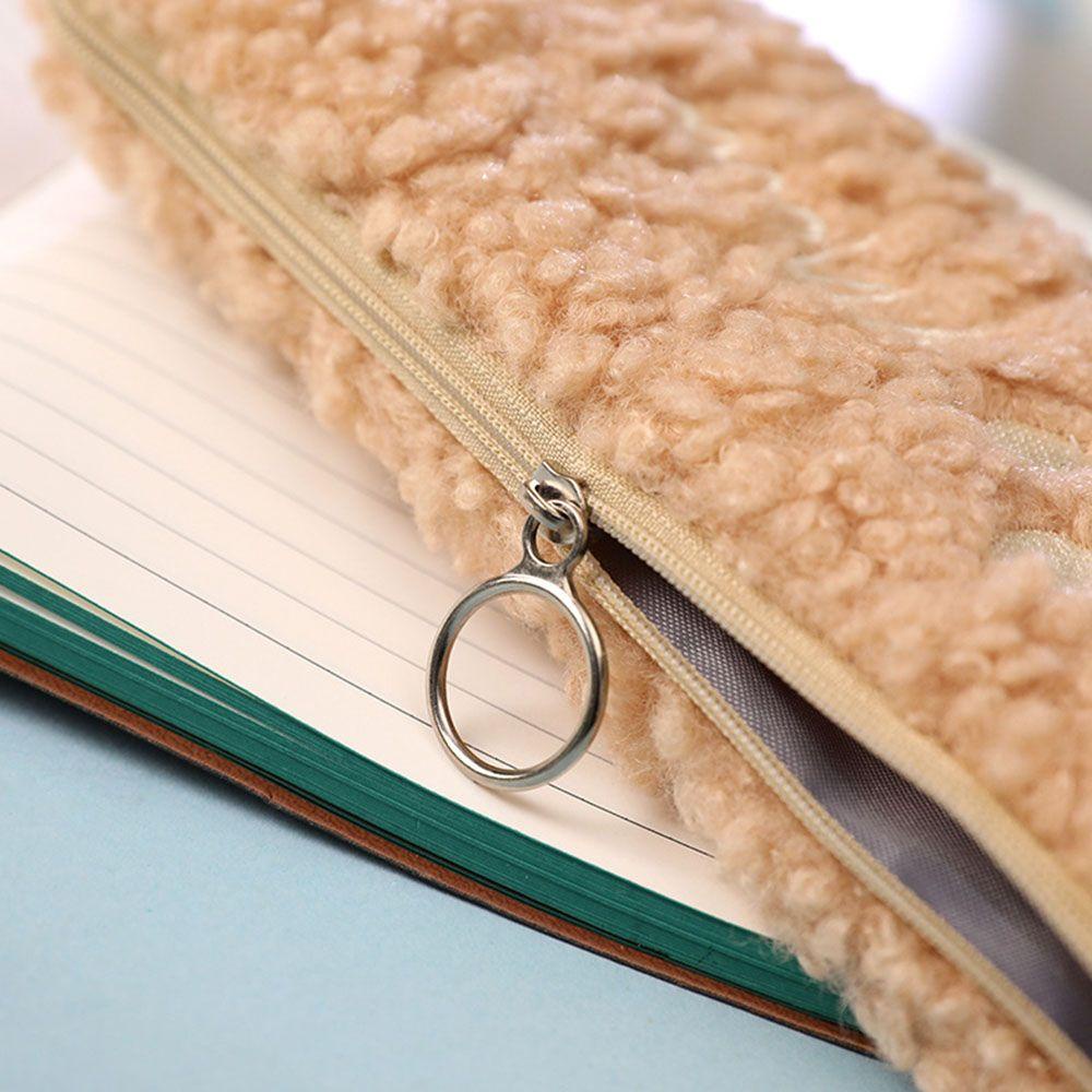 Hộp Đựng Bút Mềm Sức Chứa Lớn Hình Động Vật Dễ Thương Giá Đỡ