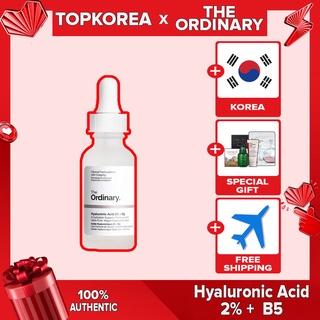 ★The Ordinary★ Hyaluronic Acid 2% + B5 30ml (Hàng Mới Về) Tinh Chất Hyaluronic Acid 2% + B5 30ml Hiệu / TOPKOREA