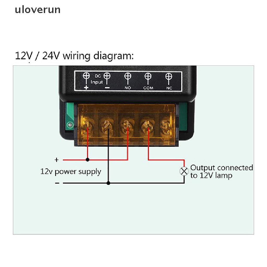 Bộ Điều Khiển Từ Xa Không Dây 433MHz 220V 30A 1CH Tiện Dụng