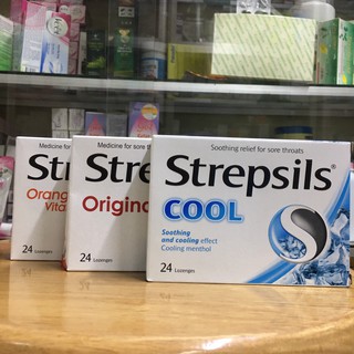 Viên ngậm Strepsil