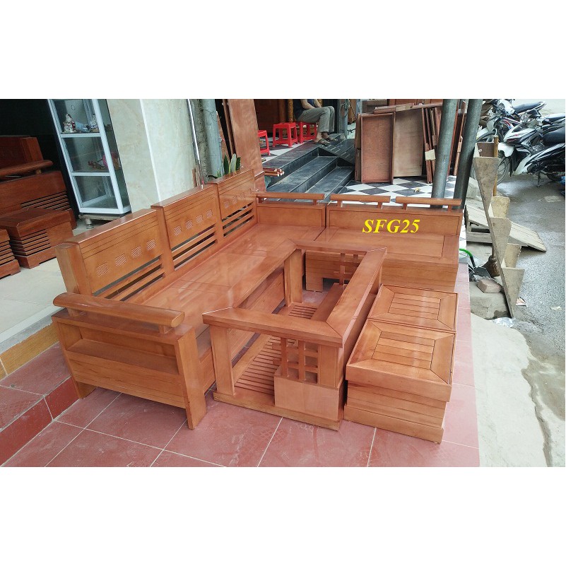 Bộ SoFa Gỗ Sồi SFG25