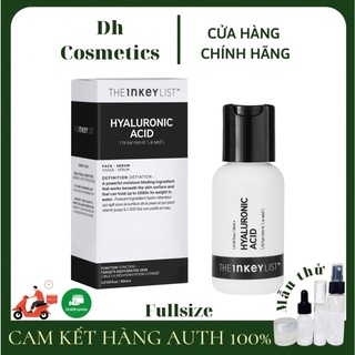 Serum Cấp ẩm Hyaluronic Acid THE INKEY LIST 30ml