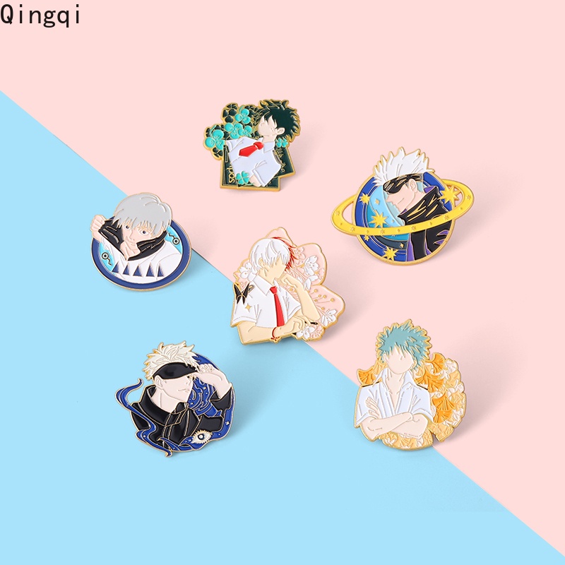 Ghim cài áo MISS ZOE bằng kim loại hình nhân vật hoạt hình 2d