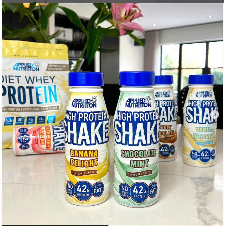 Applied Nutrition High Protein Shake 500ml Sữa Protein NHẬP KHẨU CHÍNH HÃNG UK