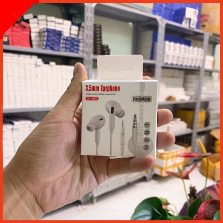 💥HOT💥 Tai nghe nhét tai Earphone JH 082 có Mic cho iPhone / Laptop / Android / Máy Nghe Nhạc-TAIYOSHOP1