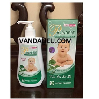 SỮA TẮM GỘI RÔM SẢY CHO BÉ PHYTO BEBE 100ML