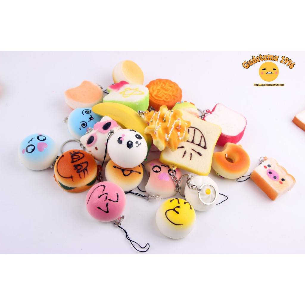 Squishy combo 10 món ngẫu nhiên có bao bì S001