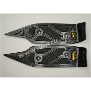 Gác chân trước carbon cho xe Air blade 2013