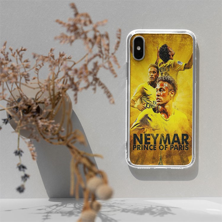 Ốp Lưng Neymar cực đẹp ốp đt neymar hoàng tử paris màu vàng  dành cho Iphone 5 đến 12 Promax BAR20210020