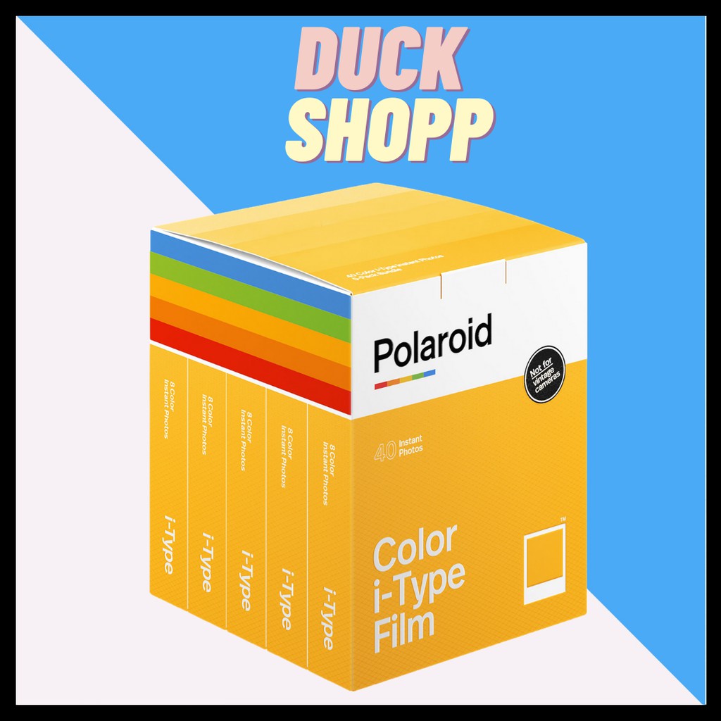 [Mã 229ELSALE hoàn 7% đơn 300K] Polaroid film I-type film - FIlm chụp ảnh lấy ngay Polaroid i-Type Chính hãng