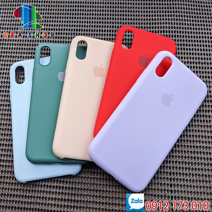 [ỐP FULL VIỀN] Ốp chống bẩn iPhone X - iPhone XR - XS Max - nhựa dẻo - Có lót nhung bên trong - Ốp lưng iPhone siêu bền | BigBuy360 - bigbuy360.vn