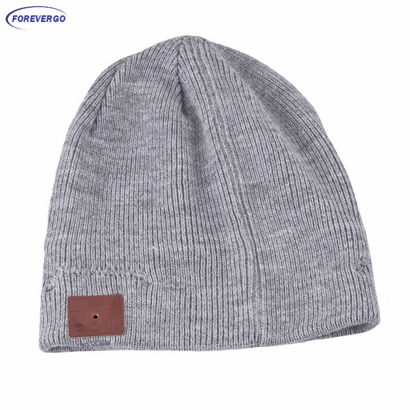 Mũ Beanie Tích Hợp Tai Nghe Bluetooth 5.0 Không Dây Kèm Mic