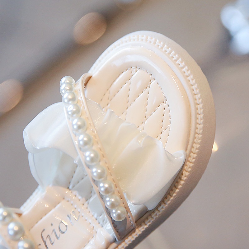 Xăng đan Công Chúa Đế Mềm Phong Cách Ngọt Ngào Thời Trang 2022 Cho Bé Gái