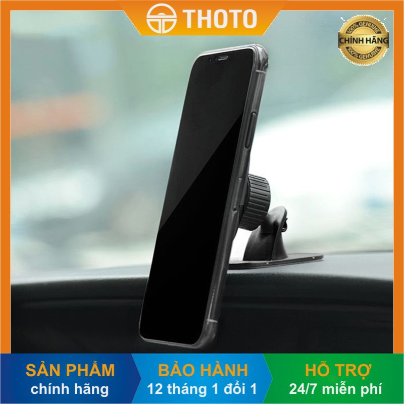 [Thoto Shop] Giá đỡ điện thoại HOCO CA24 đế hít nam châm, gắn trên taplo ô tô/ bàn làm việc - hàng chính hãng