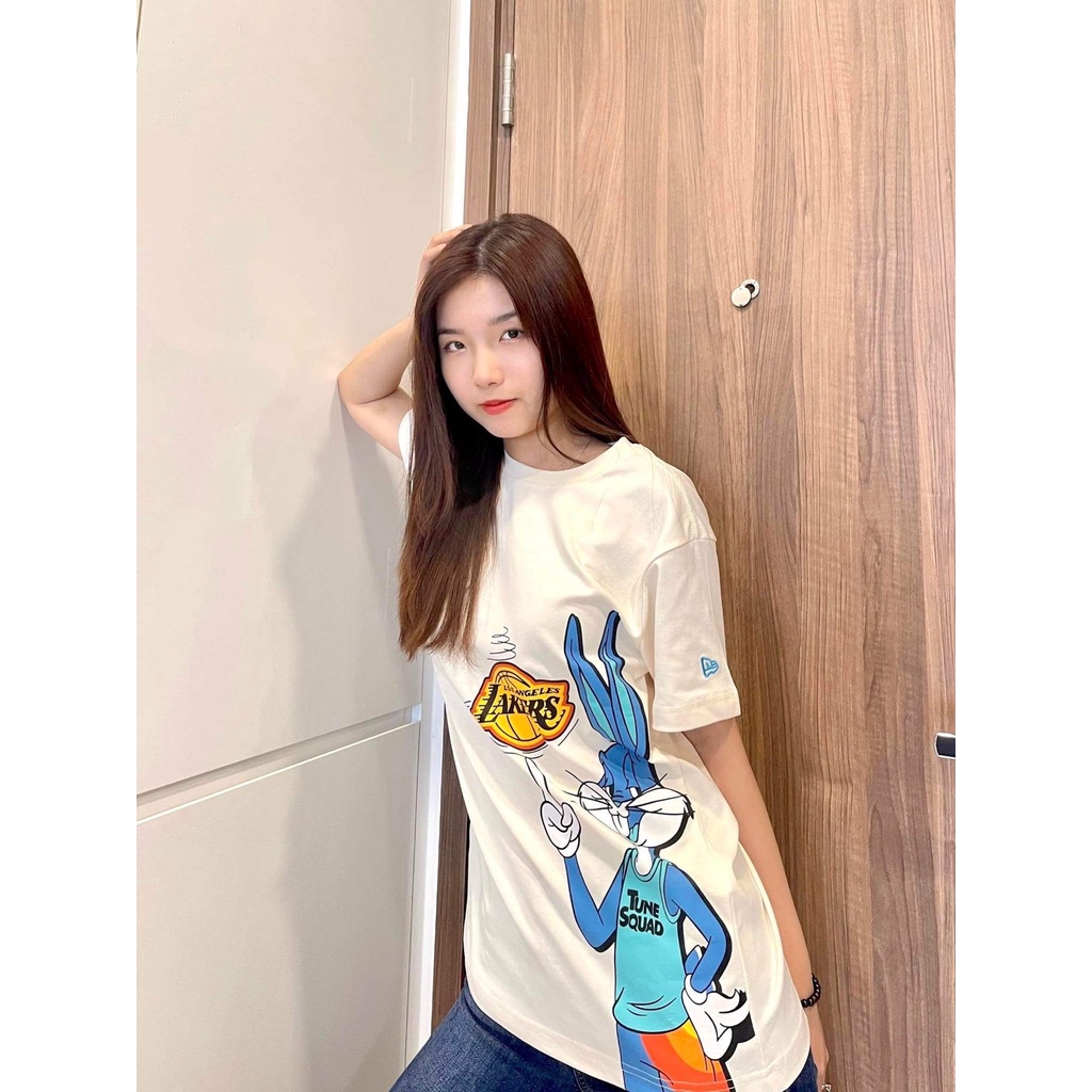 [CHÍNH HÃNG] ÁO THUN NEW ERA - Con Thỏ *Beige*