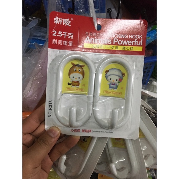 Sét 2 chiếc dính tường siêu chắc chắn trên mọi bề mặt chịu lực tốt