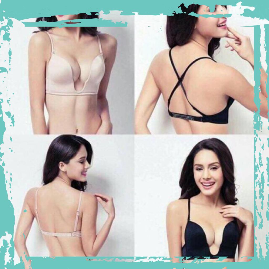 ÁO SU KHOÉT NGỰC CHỮ U (HÀNG THÁI CHUẨN MS3312) [BI &amp; CI]